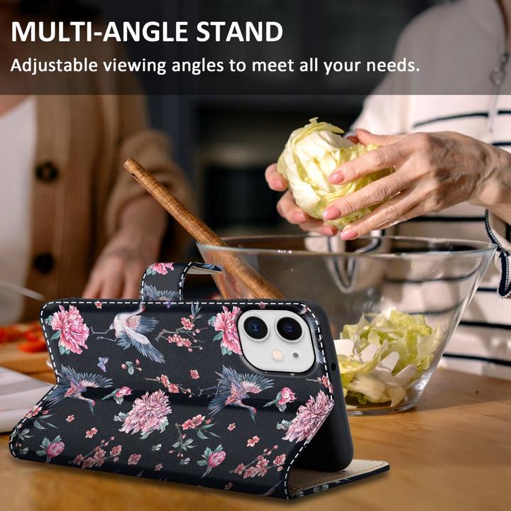 Actual product image Cadorabo Book cover with print (Apple iPhone 11)