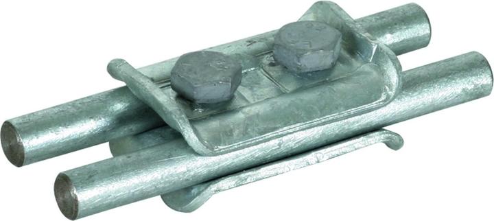 Actual product image Dehn + Söhne Parallel connector, DIN EN 62561-1, for same Ø, 7-10 mm