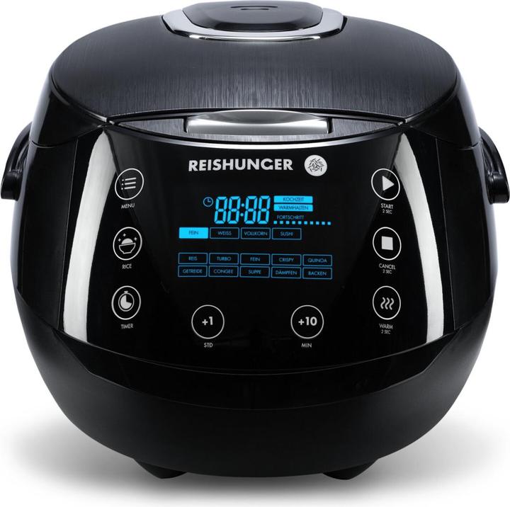 Image du produit Reishunger Cuiseur à riz & vapeur numérique noir