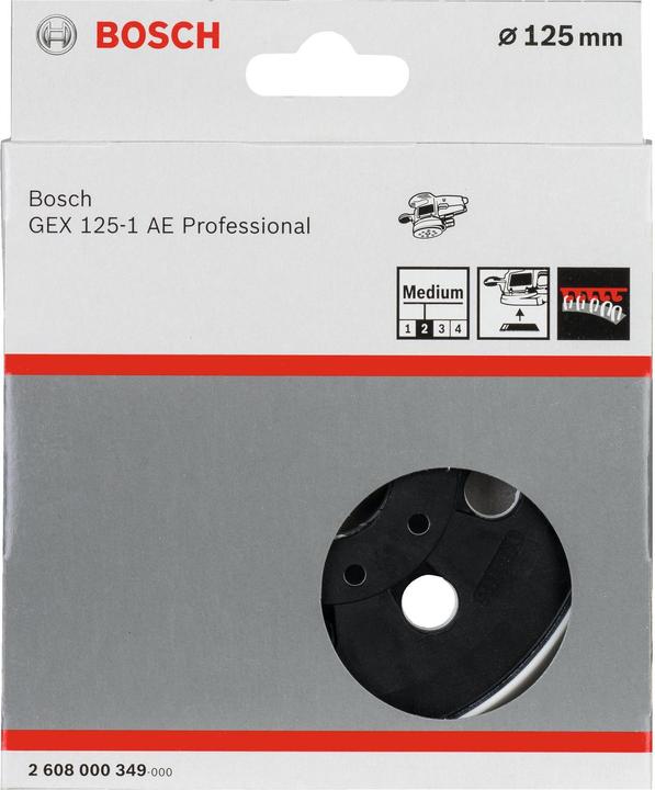 Produktbild Bosch Professional Zubehör Schleifteller Mittel, 125 mm
