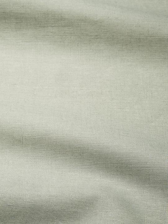 Produktbild ZigZagZurich Duschvorhang Leinen mint (200 x 180 cm)