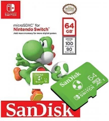 Produktbild SanDisk Nintendo Switch Card (64 GB, microSDXC, U3, UHS-I)