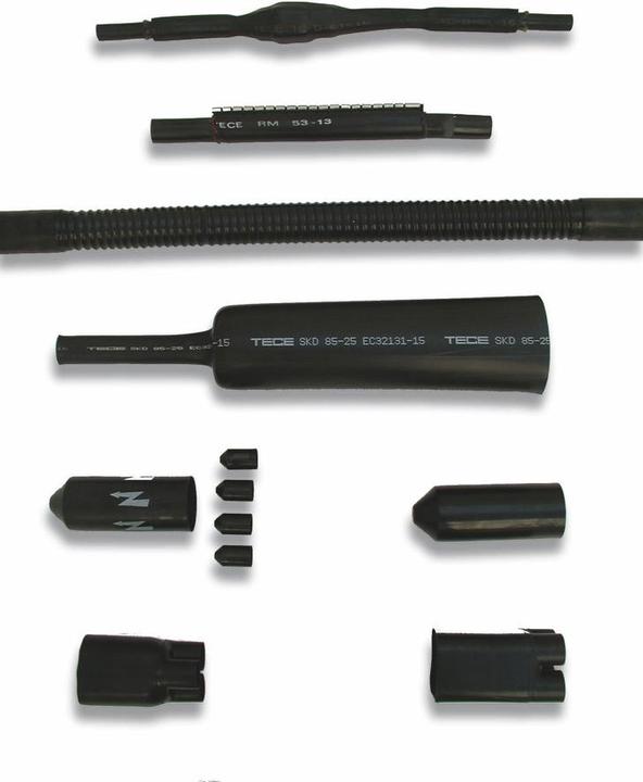 Produktbild Cimco Verbindungs-Schrumpfmuffen für Pressverbinder oder Schraubverbinder 1kV 6-25