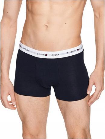 Actual product image Tommy Hilfiger Low Rise Trunk blue (XL, pack of 3)