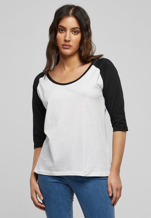 Actual product image Urban Classics Ladies 3/4 Contrast Raglan Tee (L)