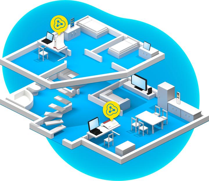 Productafbeelding AVM WLAN Mesh Repeater FRITZ!Repeater 6000 Internationaal (2400 Mbit/s, 1200 Mbit/s)