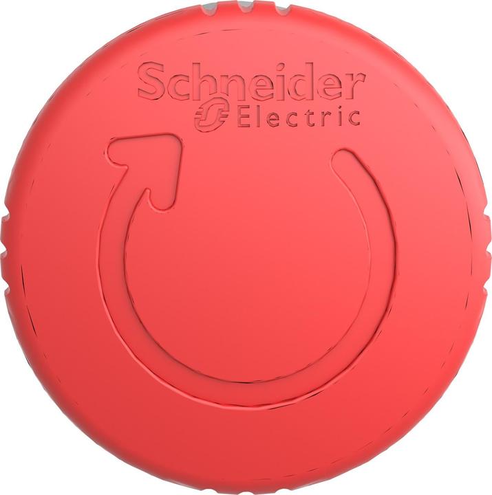 Produktbild Schneider Electric Pilztaste, rund Ř 22, Drehentriegelung Ř ZB4BS844TQ