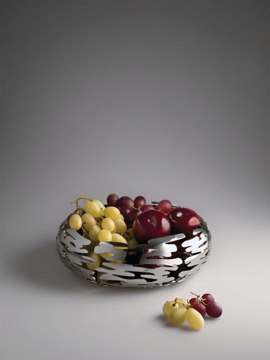 Image du produit Alessi Coupe à fruits BARKNEST platine (Ø 21 x 7 cm)