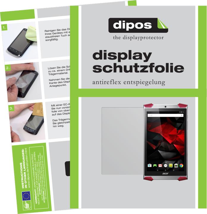 Produktbild Dipos Displayschutzfolie Antireflex (2 Stück, Predator 8)
