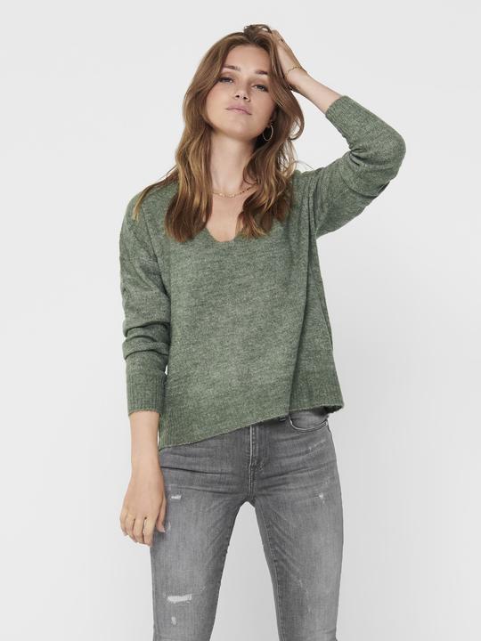 Actual product image JdY V-neck knit sweater (L)