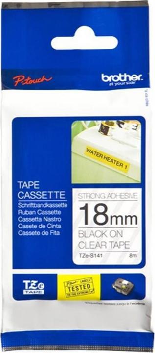 Actual product image Brother Tze-S141 (1.80 cm, Grey)