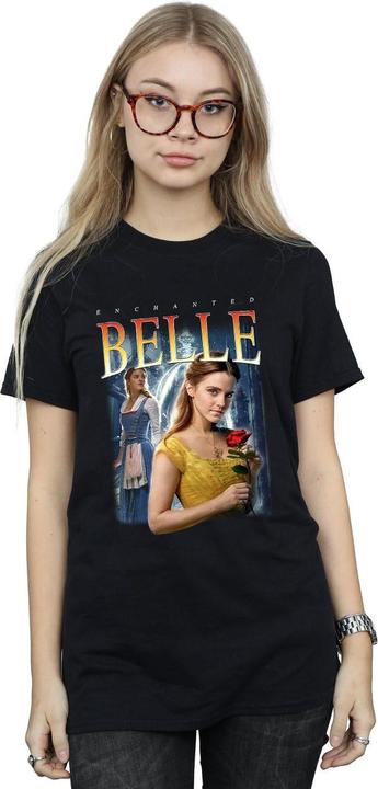 Immagine prodotto Disney Beauty And The Beast Belle Montage Maglietta Ampia Donna (M)