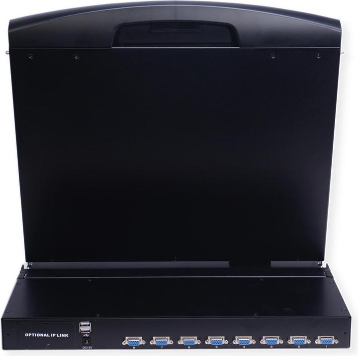 Actual product image Value KVM console with KVM switch - 8 ports - USB - French - 43.2 cm (17")