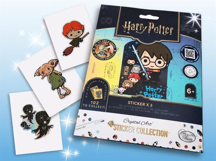 Produktbild Craft Buddy Harry Potter Crystal Art Sticker Pack