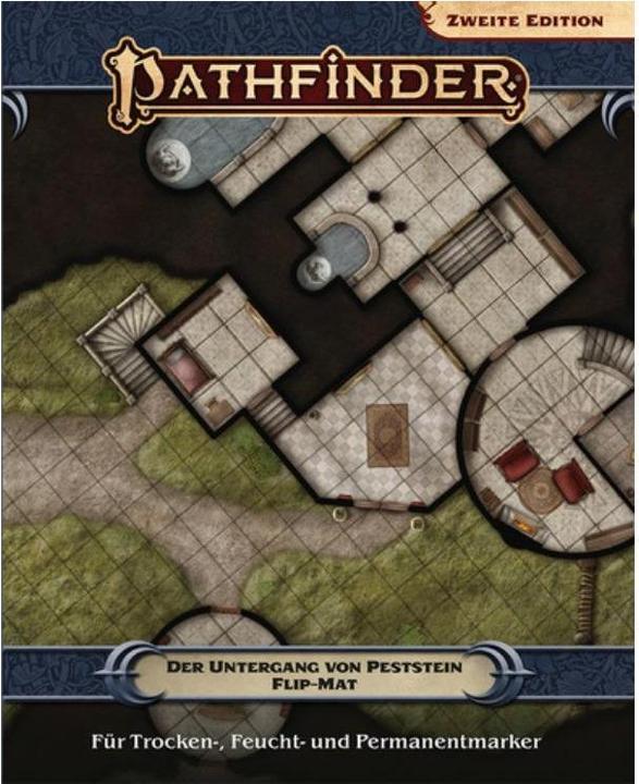 Produktbild Pathfinder 2 - FlipMat: Peststein (DE-Ausgabe)