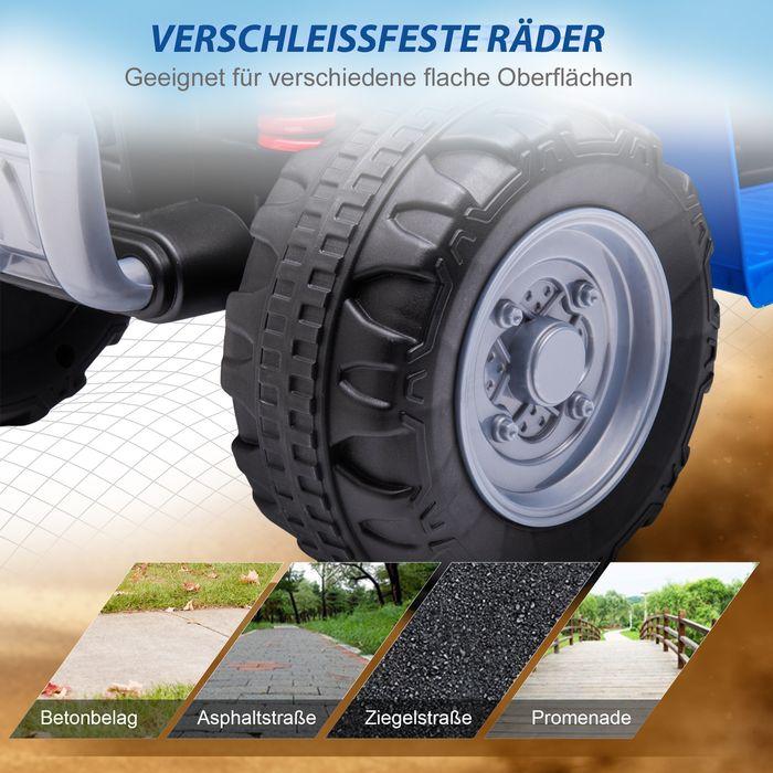 Immagine prodotto Swisshandel24 Elektro-Quad Miniquad Kinder Elektro ATV Kinderquad ab 18 Monaten Schwarz (6 V)