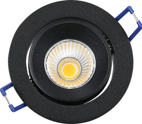 Immagine prodotto Rutec Faretto LED da incasso 6W 3000K 718lm Konv sw IP40 1LED alluminio RF:high gloss (718 lm)