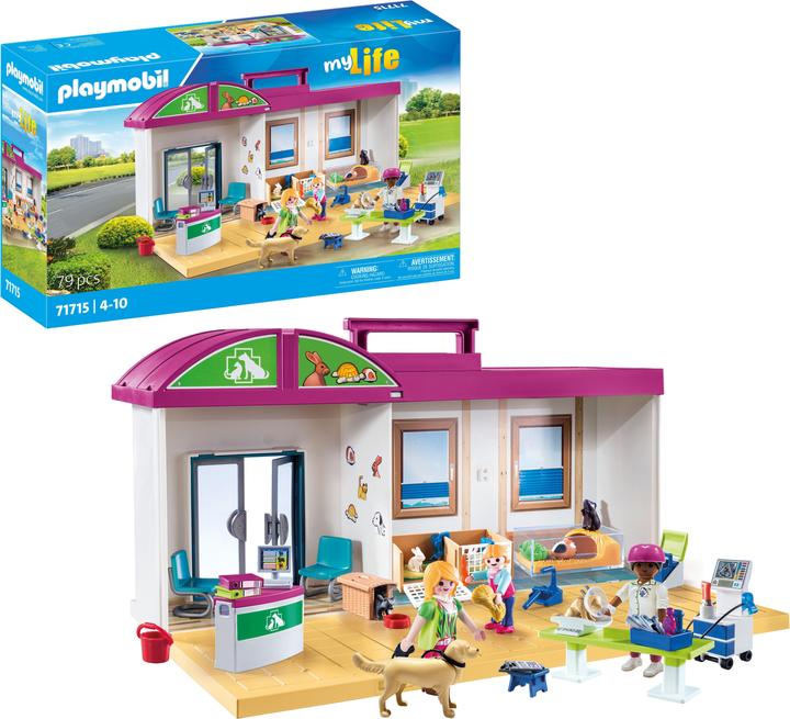 Immagine prodotto Playmobil Clinique Veterinaire (71715, Playmobil La mia vita)
