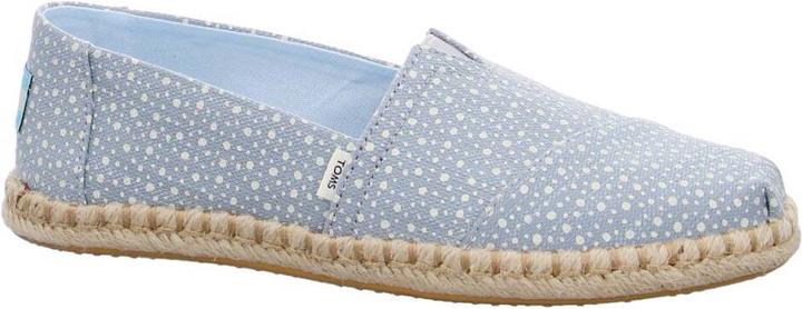 Produktbild Toms Seasonal Rope Alpargata Crossweave Ws sky (37)