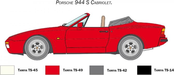 Produktbild 1:24 Porsche 944 S Cabrio
