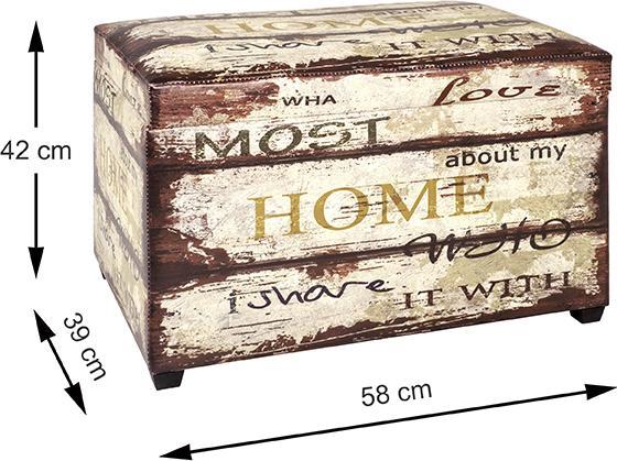 Image du produit HAKU Möbel Coffre-siège (58 cm)