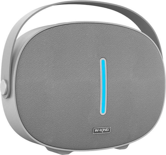 W-king Wireless Bluetooth Speaker T8 30W (silver) (9 h, Electrical connection)