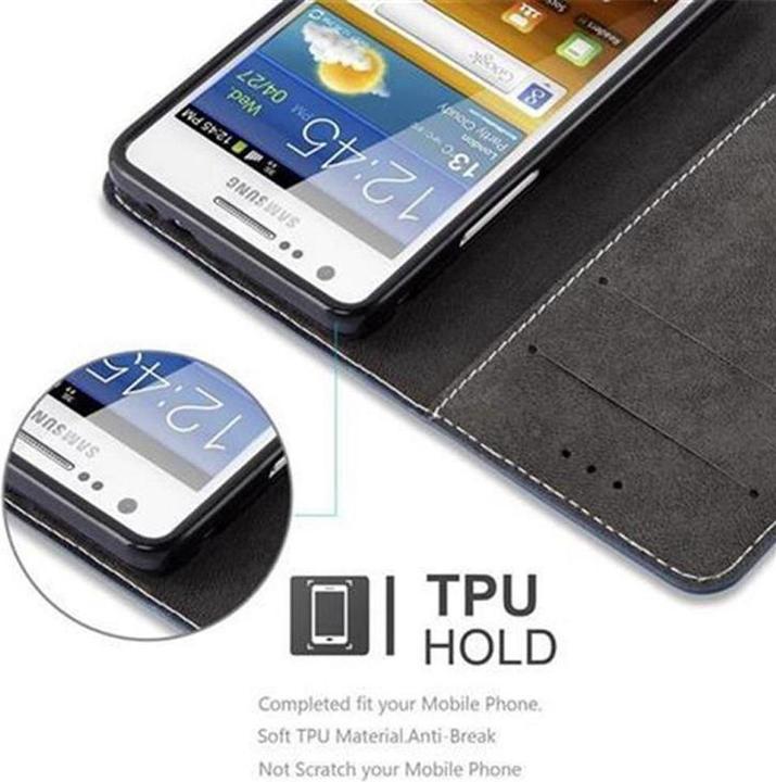 Actual product image Cadorabo Book X Wallet Cover (Samsung Galaxy S2)