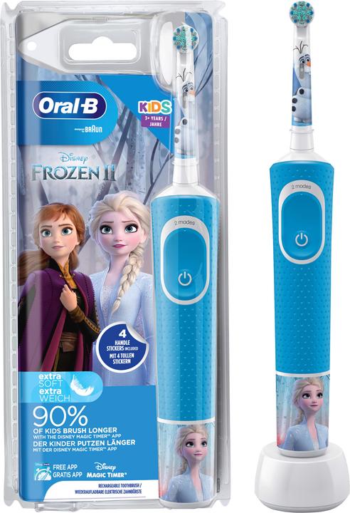 Produktbild Oral-B Vitality D100 Frozen Spiderman Mix (Oszillierende Zahnbürste)