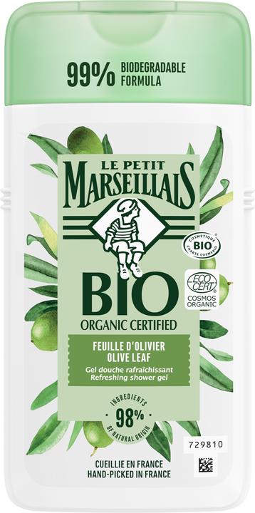Le Petit Marseillais Gel douche BIO à la feuille d'olivier (250 ml)