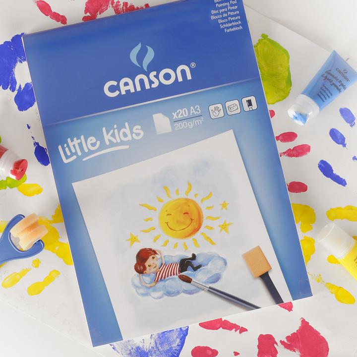 Immagine prodotto Canson Blocco per pittura, DIN A3, 200 g/mq, 20 fogli (A3)
