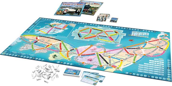 Actual product image Days of Wonder Train by train (French)