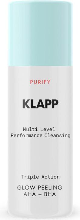 Image du produit Klapp Multi Level Performance Cleansing Triple Action GLOW PEELING AHA + BHA (Gommage, 30 ml)