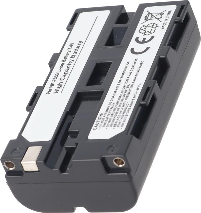 Actual product image AccuCell Battery Sony NP-F330, CCD-SC, CCD-TR, Sony NP-F330, Sony NP-F550, MBP-2S1PSD26