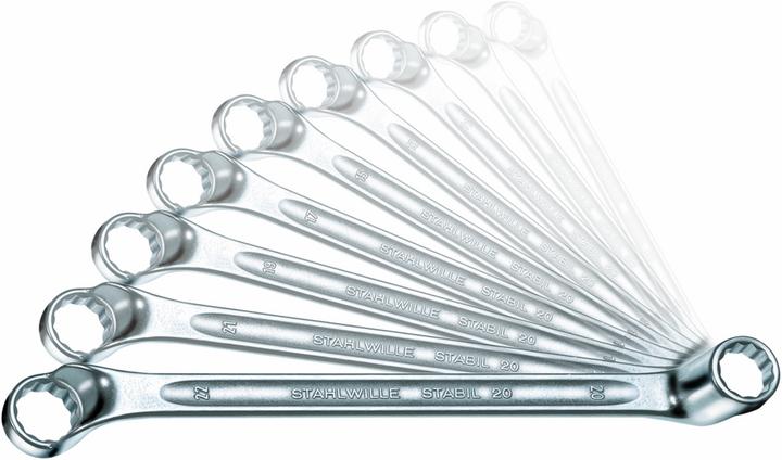 Actual product image Stahlwille Double box wrench set 20/1 (32 mm, 19 mm, 6 mm, 12 mm, 24 mm, 14 mm, 22 mm, 16 mm, 23 mm, 10 mm, 21 mm, 18 mm, 27 mm, 7 mm, 31 mm, 17 mm, 11 mm, 15 mm, 26 mm, 30 mm, 8 mm, 28 mm, 9 mm, 29 mm, 13 mm, 20 mm, 25 mm)