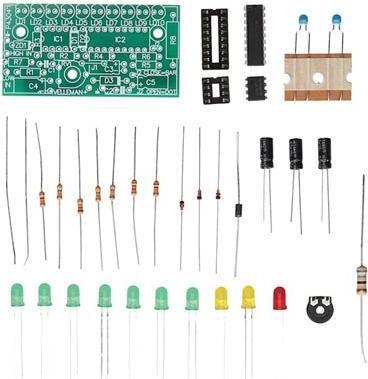 Image du produit Whadda 10 LED du multimètre mono vu