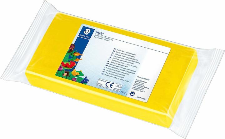 Produktbild Staedtler Knetmasse Plastilin Knete 1kg gelb Noris