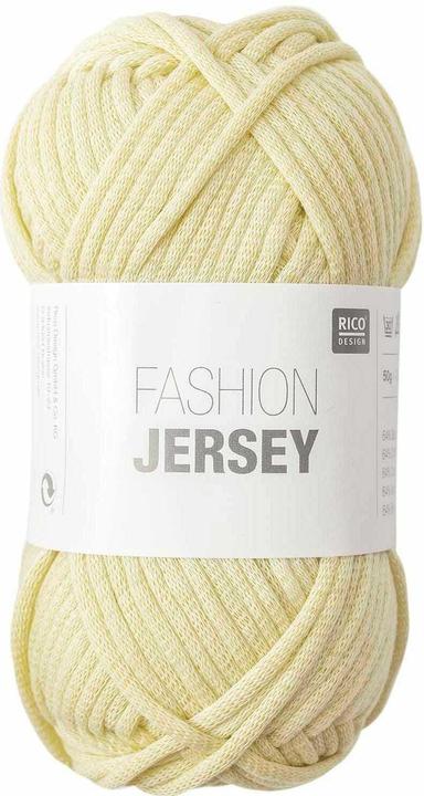 Rico Design Wolle Fashion Jersey 50 g Pastellgelb (72 m)