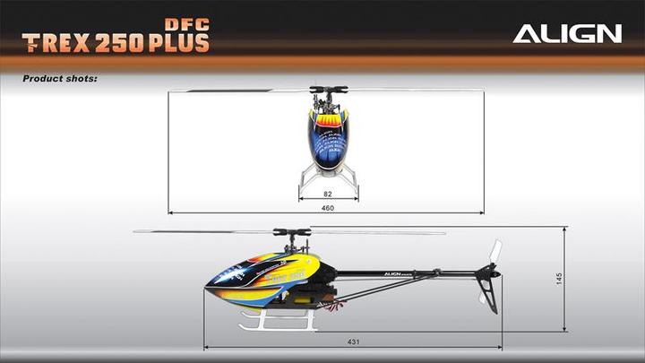 Produktbild Align T-REX 250 PLUS DFC Super Combo RTF