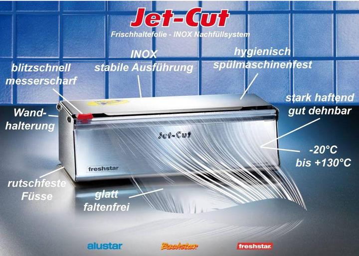 Actual product image Jet-Cut Cling film refill system