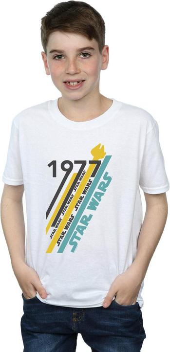 Produktbild Star Wars Retro 77 Stripes TShirt Jungen (140, 146)