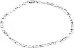 Image du produit Beneto Élégant bracelet en argent Figaro AGB186