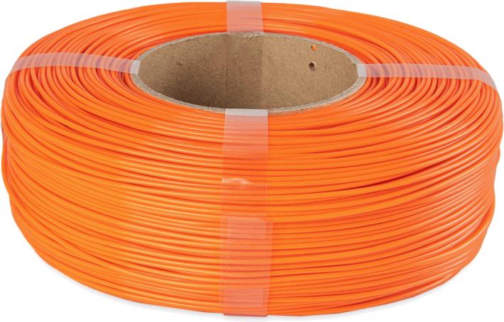 Actual product image The Filament ReFill PETG 1.75mm MACHINERY ORANGE 1kg (PETG, 1.75 mm, 1000 g, Orange)