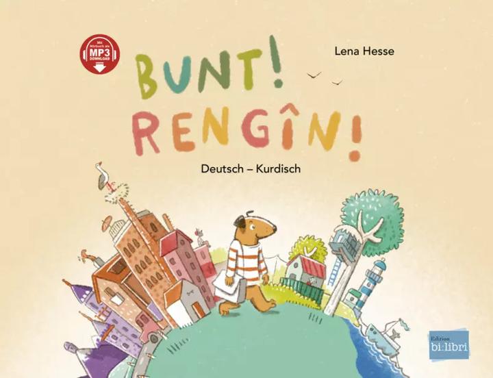 Produktbild Bunt! (Deutsch, Kurdisch (Sorani), Lena Hesse, 2023)