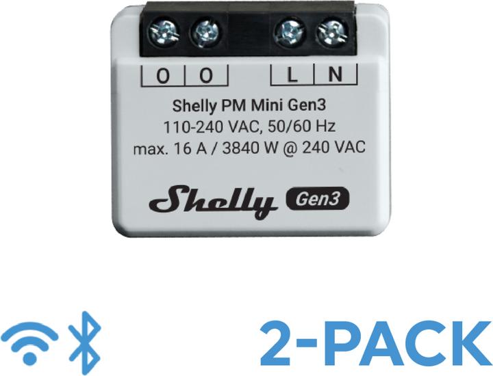 Produktbild Shelly PM Mini Gen3 x2