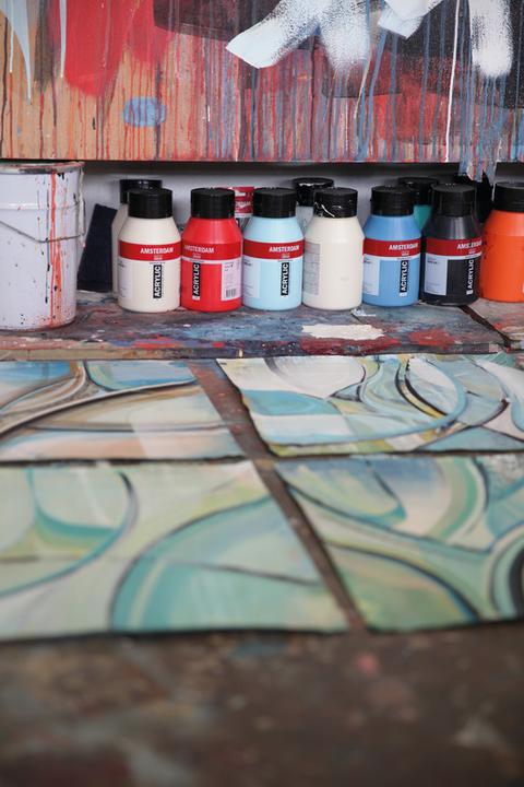Actual product image Amsterdam standard series (Burnt umber, 120 ml)