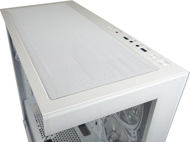 Actual product image LC-Power Case Gaming LC-715W-ON Seamless Pale X (Mini-ITX, ATX)
