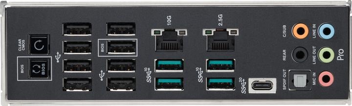 Actual product image ASUS PRO WS W790-ACE (LGA 4677, Intel W790, SSI CEB)
