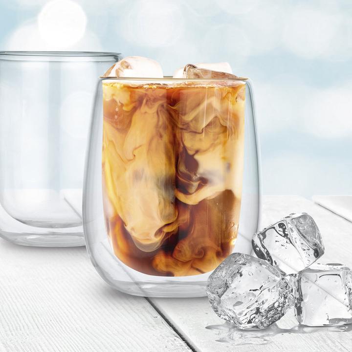 Produktbild Gourmetmaxx Thermogläser Latte Macchiato (350 ml, 2 x)