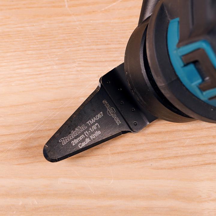 Produktbild Makita B-65006 MULTITOOL Spitzaufsatz (für Fensterspachtel, Silikonschneiden) TMA067 HCS, STARLOCK, Dämmst