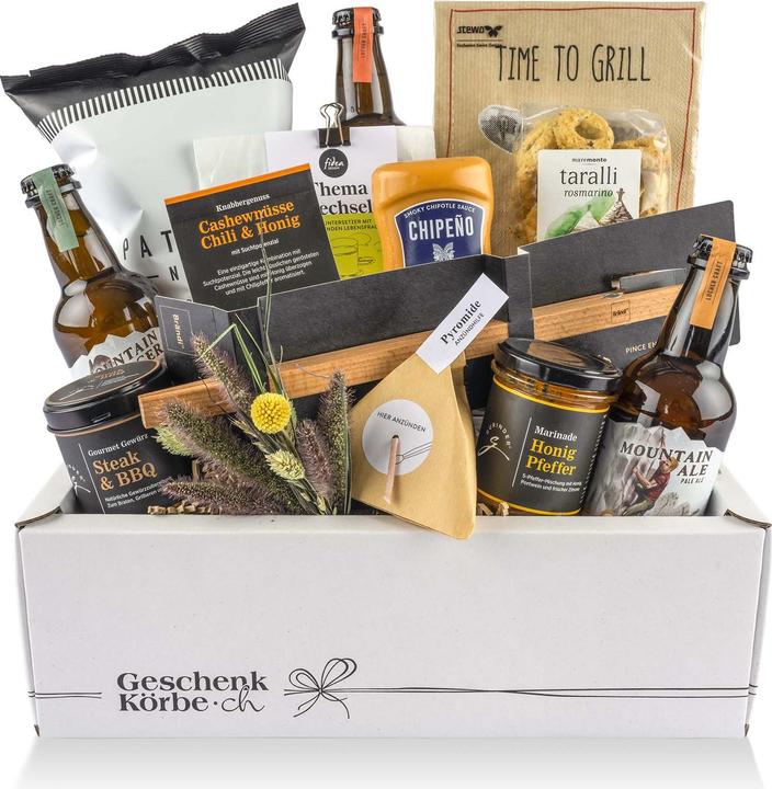 Actual product image Geschenkkörbe CH Time To Grill